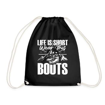 Randonnée Chaussures de randonnée Randonnée - Sac de sport léger - noir - Devant