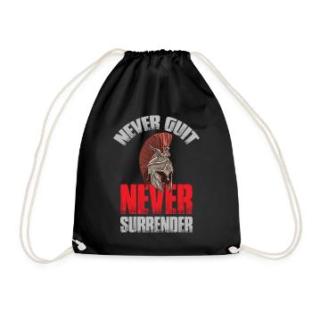 Sparte cauchemar casque spartiate grec ancien - Sac de sport léger - noir - Devant