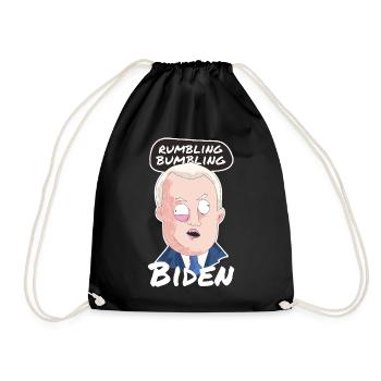 Grondant Bumbling Joe Biden - Sac de sport léger - noir - Devant