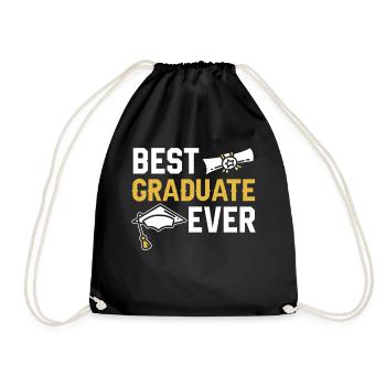 Meilleur diplômé jamais diplômé - Sac de sport léger - noir - Devant