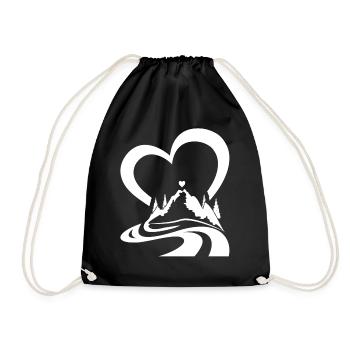 Mountain Heart Outdoor Trekking Mountain Hiking - Drawstring Bag - black - Front