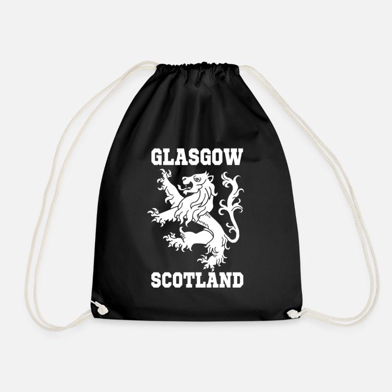 Glasgow Schottland - Turnbeutel - Schwarz