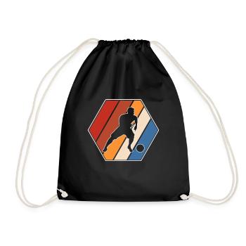 Football Rétro - Sac de sport léger - noir - Devant