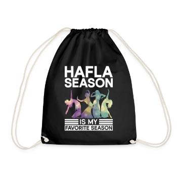 Hafla Saison Danseuse du ventre Danseuse du ventre Danseuse - Sac de sport léger - noir - Devant