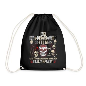 Film underground, Cinéma indépendant, Horreur - Sac de sport léger - noir - Devant