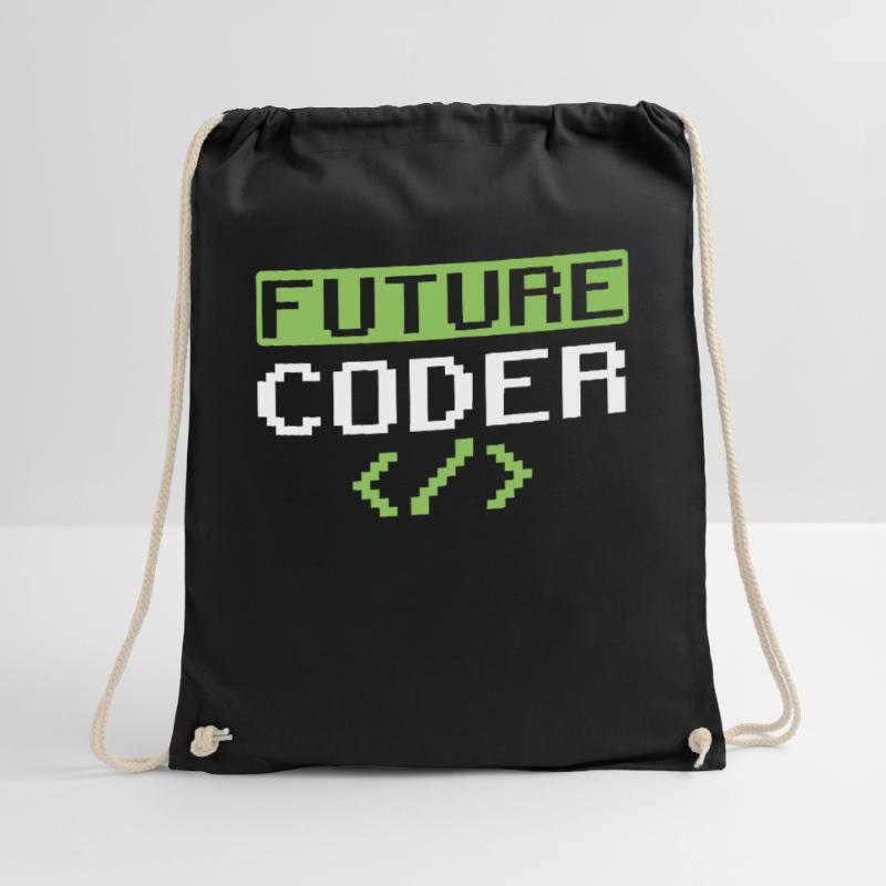 Future Coder Coding Programmer Code Drawstring Bag