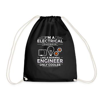 Ingénieur en génie électrique Recherche Développement - Sac de sport léger - noir - Devant