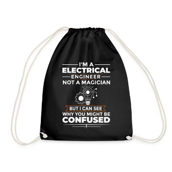 Ingénieur en génie électrique Recherche Développement - Sac de sport léger - noir - Devant