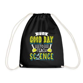 C’est un bon jour pour enseigner la science Wissenschaft - Sac de sport léger - noir - Devant