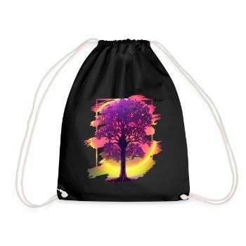 Arbre - Sac de sport léger - noir - Devant