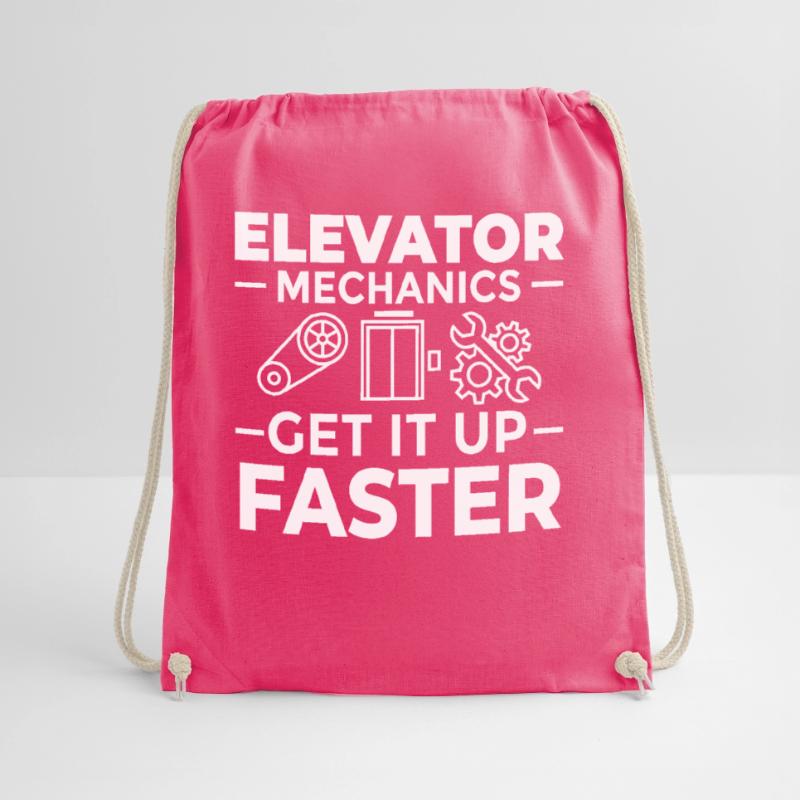 Elevator Elevator Technician Elevator Elevator Drawstring Bag