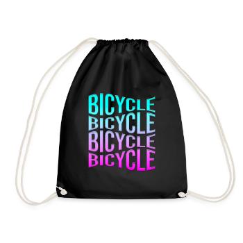 Bicyclette - Sac de sport léger - noir - Devant