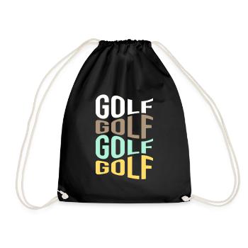 gulf - Drawstring Bag - black - Front