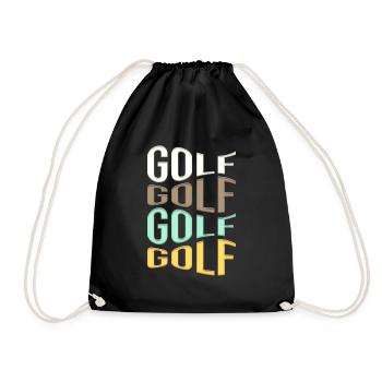 gulf - Drawstring Bag - black - Front