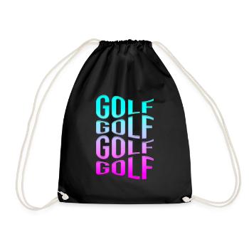 gulf - Drawstring Bag - black - Front