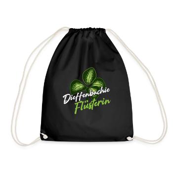 Dieffenbachia Whisperer Plantes d’intérieur - Sac de sport léger - noir - Devant