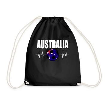 Football australien - Sac de sport léger - noir - Devant