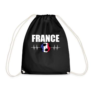 France Football - Sac de sport léger - noir - Devant