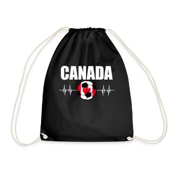 Canada Football - Drawstring Bag - black - Front