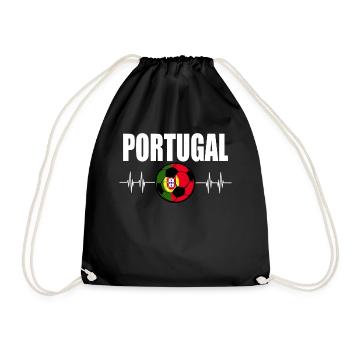 Portugal Football - Sac de sport léger - noir - Devant