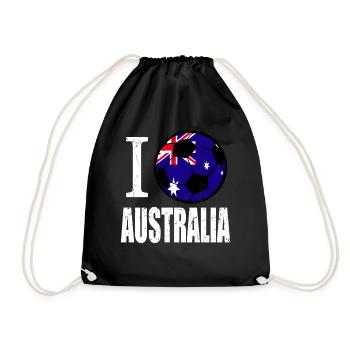 Football australien - Sac de sport léger - noir - Devant