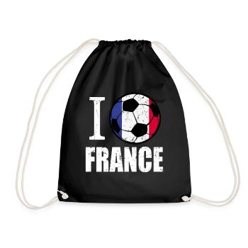 France Football - Sac de sport léger - noir - Devant