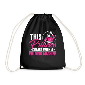 Soudeur Soudeur Soudeur Soudeur Cette - Sac de sport léger - noir - Devant