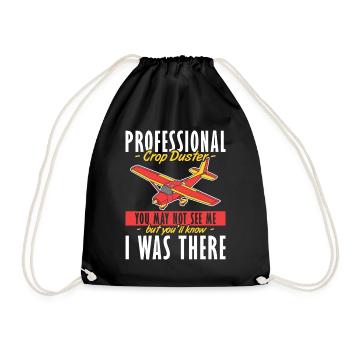 You not see Me You know I was there Sprayer - Drawstring Bag - black - Front