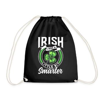St Patrick's Day Ireland Gaelic Irish Irish - Drawstring Bag - black - Front