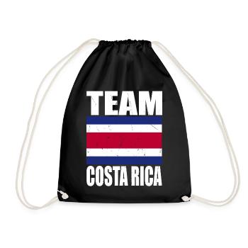 Équipe Costa Rica Football - Sac de sport léger - noir - Devant