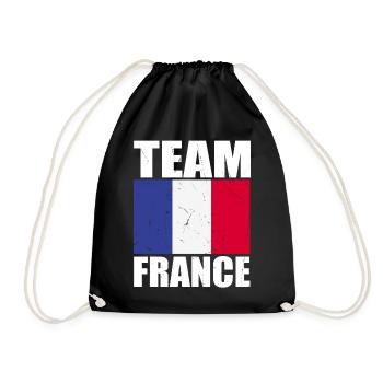 Équipe de France de football - Sac de sport léger - noir - Devant