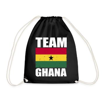 Équipe du Ghana de football - Sac de sport léger - noir - Devant