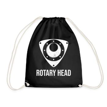 Rotary Engine Tuning Drift Rotary Head - Turnbeutel - Schwarz - Vorne