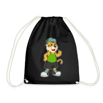 École des Tigres pour les Élèves Casquettes - Sac de sport léger - noir - Devant