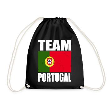 Équipe du Portugal de football - Sac de sport léger - noir - Devant