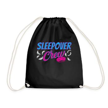 Soirée pyjama de l’équipe pour la nuit - Sac de sport léger - noir - Devant