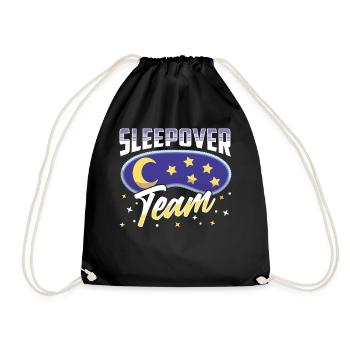 Nuit d’équipe douce - Sac de sport léger - noir - Devant