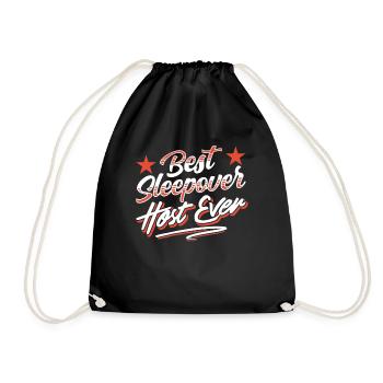 Meilleur hôte de nuit jamais organisé - Sac de sport léger - noir - Devant