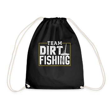 Équipe Dirt Fishing Détection de métaux Détection de métaux - Sac de sport léger - noir - Devant