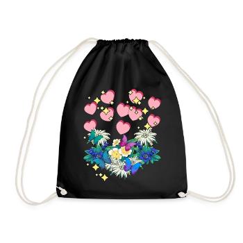 Idée cadeau de félicitations pour la fête des mères - Sac de sport léger - noir - Devant
