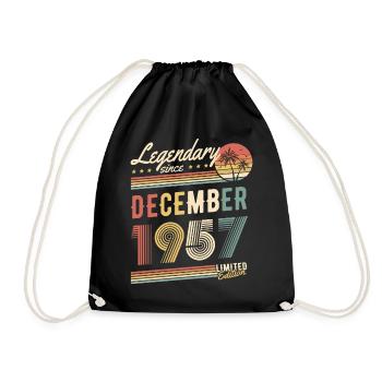 Legendary Since December 1957 Limited Edition - Turnbeutel - Schwarz - Vorne