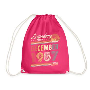 Legendary Since December 1957 Limited Edition - Turnbeutel - Fuchsia - Vorne