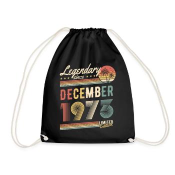 Legendary Since December 1973 Limited Edition - Turnbeutel - Schwarz - Vorne
