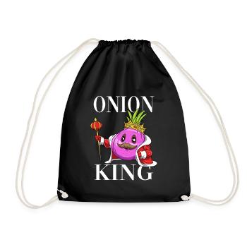 Onion King - Turnbeutel - Schwarz - Vorne