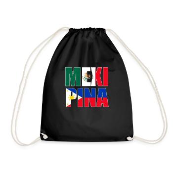 Mexipino Mexican Filipino Mexipino - Turnbeutel - Schwarz - Vorne