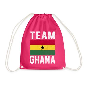 Drapeau du Ghana - Sac de sport léger - fuchsia - Devant