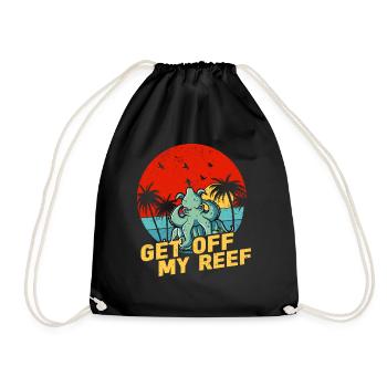 Poulpe Poulpe Tentacule de mer Poulpe Poulpe Poulpe Poulpe - Sac de sport léger - noir - Devant