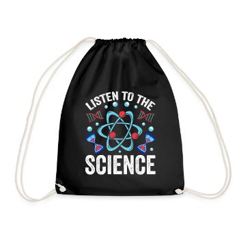 Écoutez Science Scientists Science - Sac de sport léger - noir - Devant