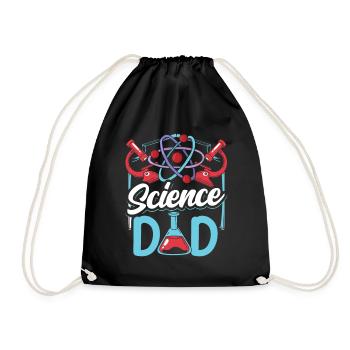 Science Papa Science Team Scientifiques - Sac de sport léger - noir - Devant
