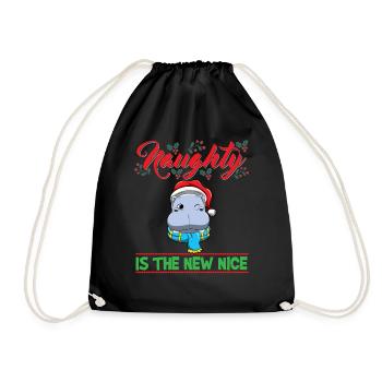 Coquin est le nouveau Noël de Noël Nice - Sac de sport léger - noir - Devant